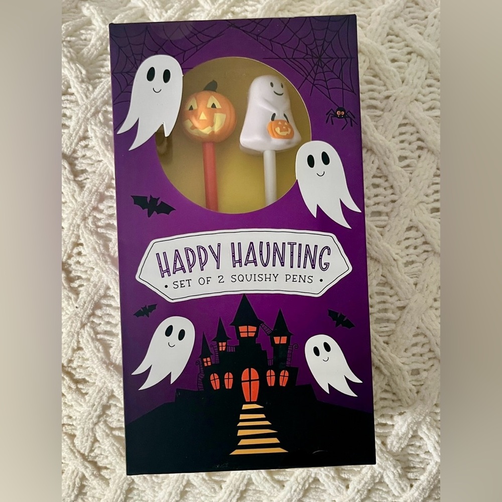 Halloween Happy Haunting Squishy Pens🧡🎃🖤